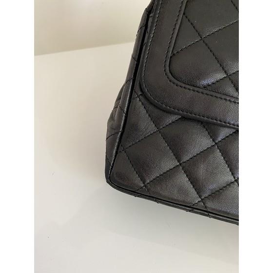 Chanel Black Paris Limited Edition Double Flap Bag with 24K Gold Hardw –  CCSYESPLSSG