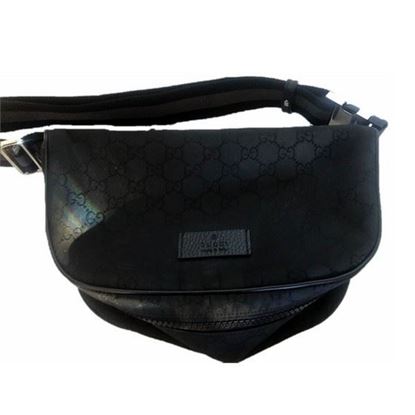 Image of Gucci Monogram Gg Waist Pouch/Fanny Pack /beltbag