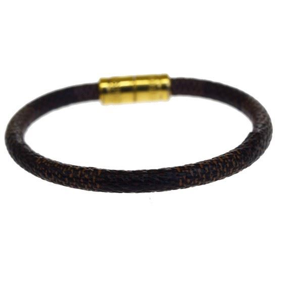 Keep it bracelet Louis Vuitton Brown in Gold plated - 35011080