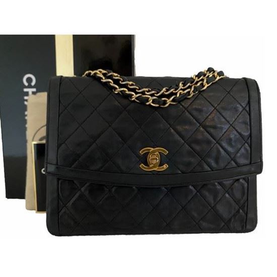 chanel bag two tone chain