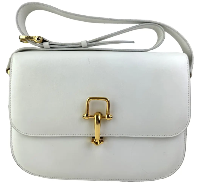 Picture of Celine white leather triomphe box bag VM221284