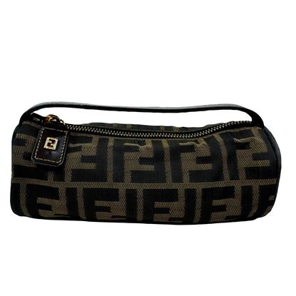 Image of FENDI Zucca pattern pouch bag VM221295