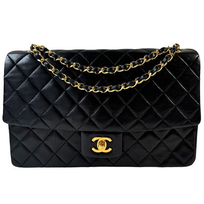 Image of Chanel medium/large 2.55 timeless classic single flap bag VM221292