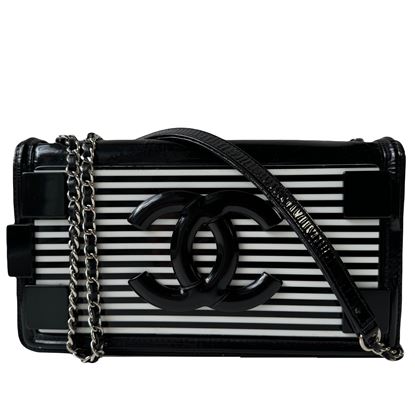 Image of Chanel black and white lego bag VM221313