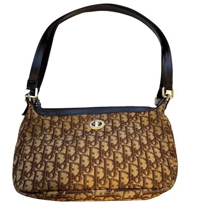 Image of Christian Dior Trotter brown shoulderbag VM221364