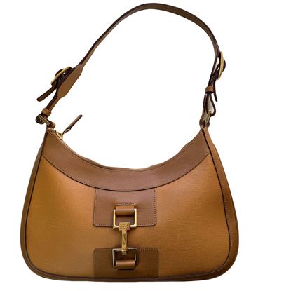 Image of Gucci Jackie brown/camel shoulder bag VM221353