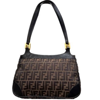 Image of FENDI zucca pattern tote bag VM221368