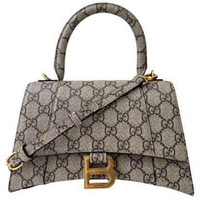 Image of Gucci x Balenciaga the hacker project hourglass small 2way bag VM221369