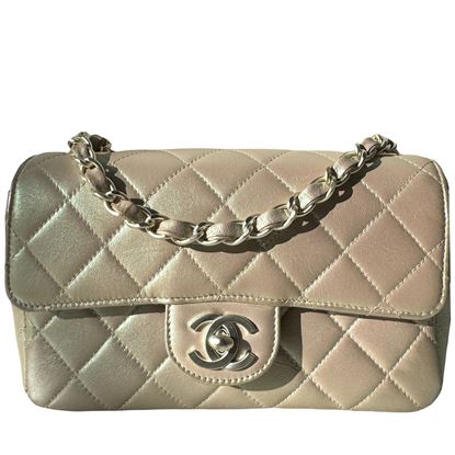 Image of Chanel mini aurora 2.55 timeless classic crossbody flap bag VM221379