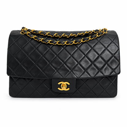 Image of Chanel medium/large 2.55 timeless classic single flap bag VM221429
