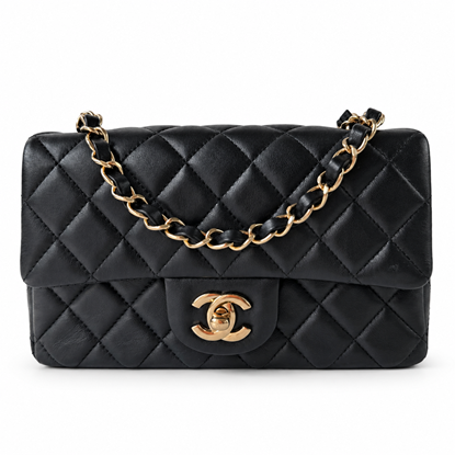 Image of Chanel mini rectangular black with GHW VM221544